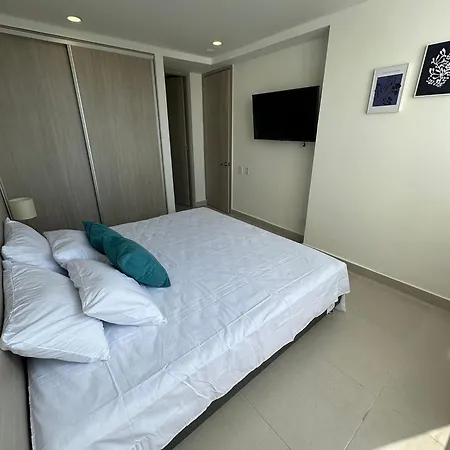 Apartamento Modernos A Pocos Pasos De Playa Azul Y Del Centro De Convenciones De Americas Cartagena