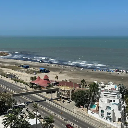 Apartamento Modernos A Pocos Pasos De Playa Azul Y Del Centro De Convenciones De Americas Cartagena